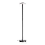 Lampadaire LED Bermuda tête inclinable, gris noir