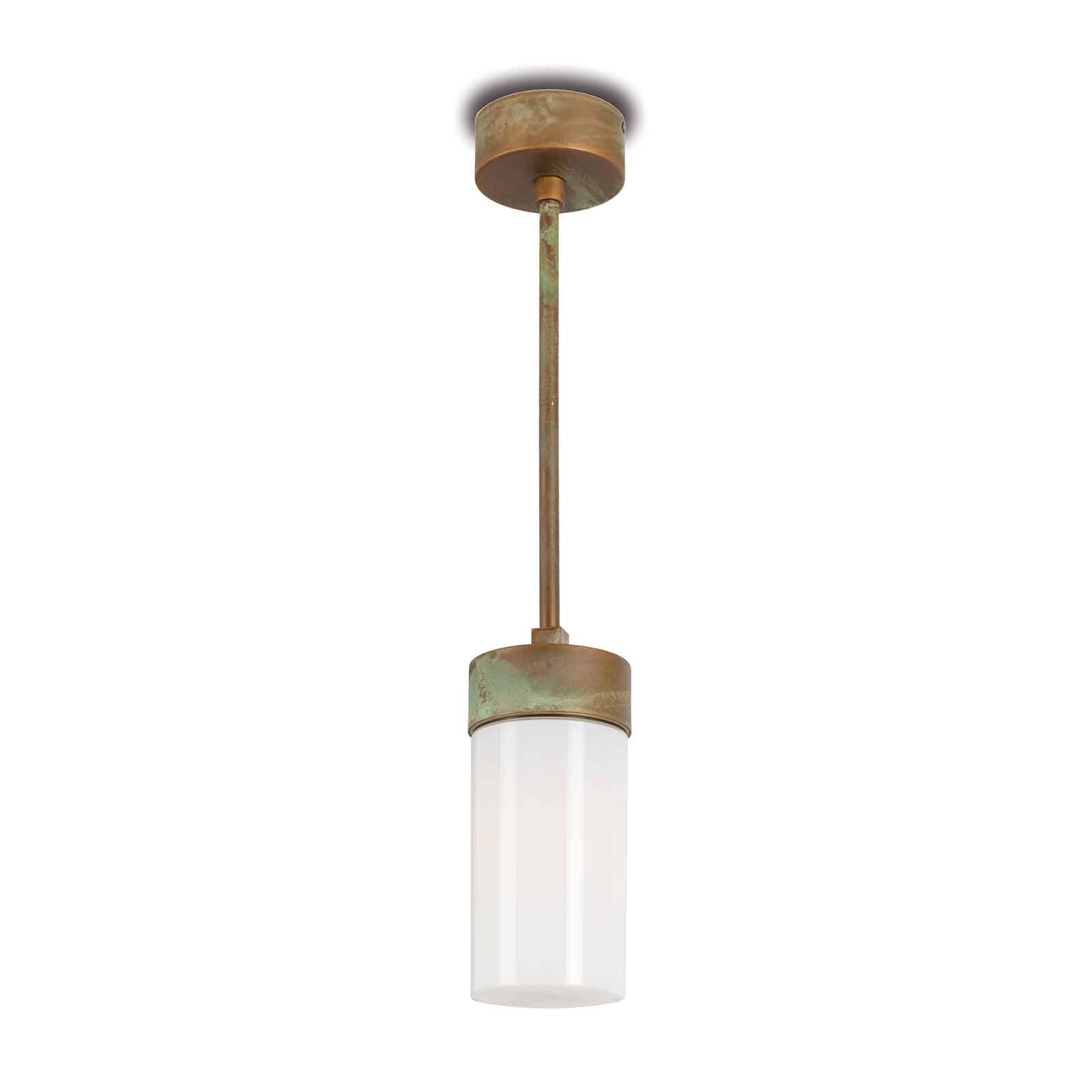 Silindar pendant light 3358, antique brass