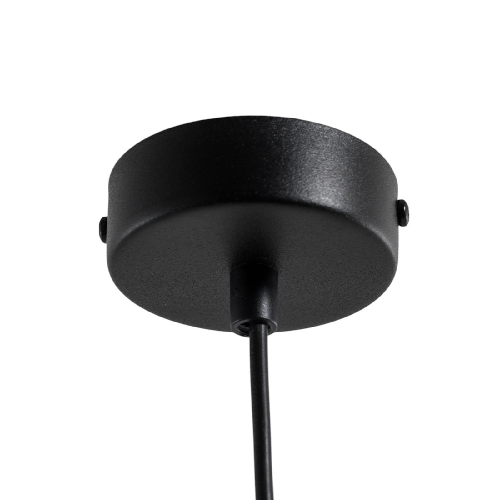 Lampă suspendată Rif Lux, negru/argintiu, Ø 25 cm, oțel Lampă suspendată Rif Lux, negru/argintiu, Ø 25 cm, oțel