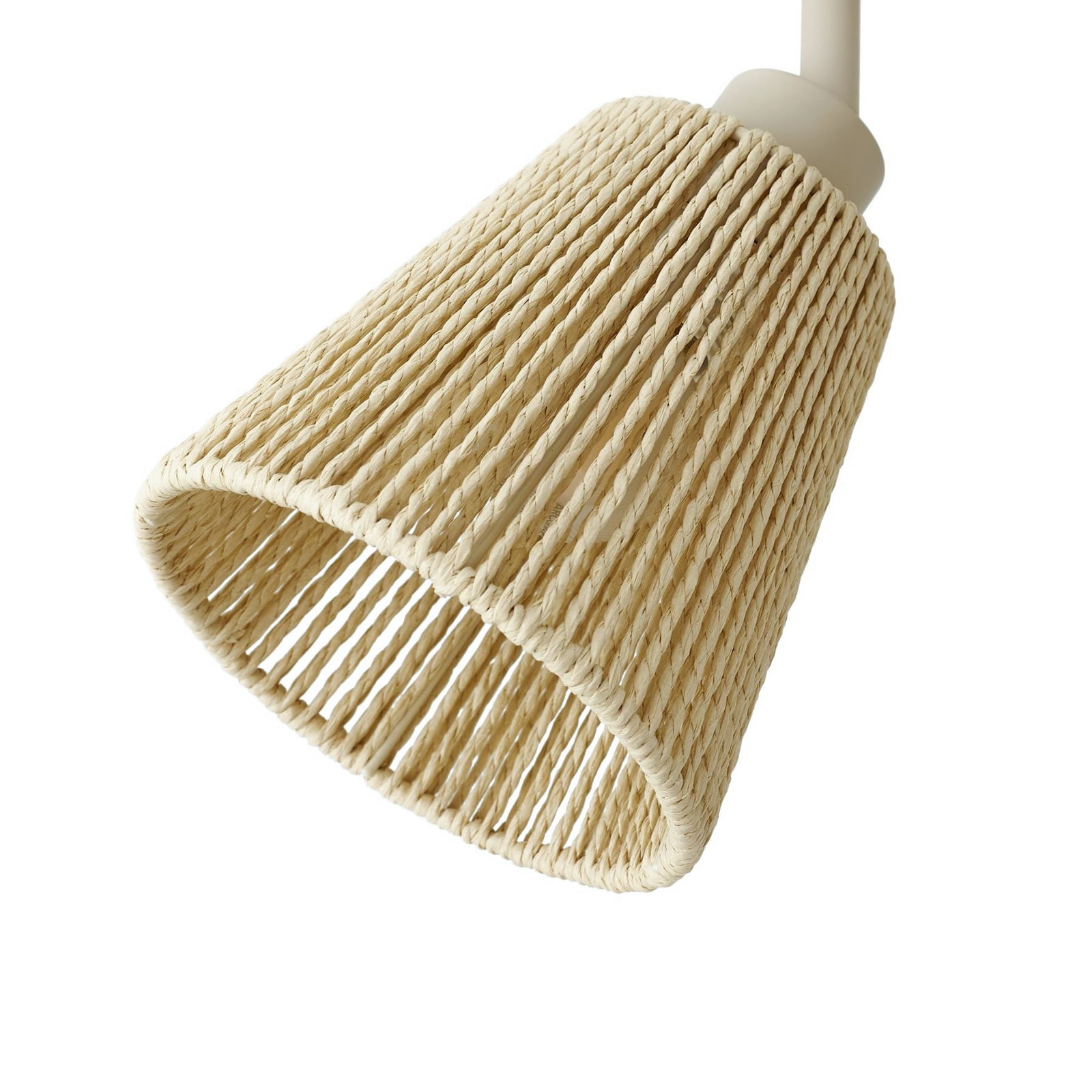 Plafonnier Anuva, 72 cm, beige, papier, à 3 lampes - Lindby Plafonnier Anuva, 72 cm, beige, papier, à 3 lampes - Lindby