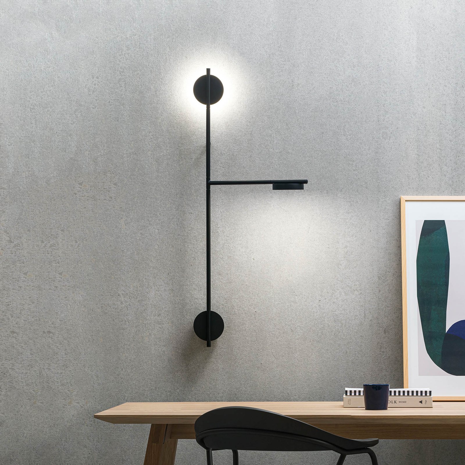 Igram Fali Lámpa LED Black - Grupa