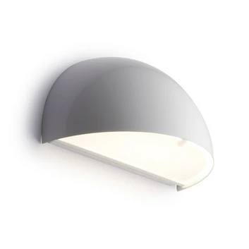 Rørhat Utendørs Vegglampe 40W E14 Hvit - LIGHT-POINT