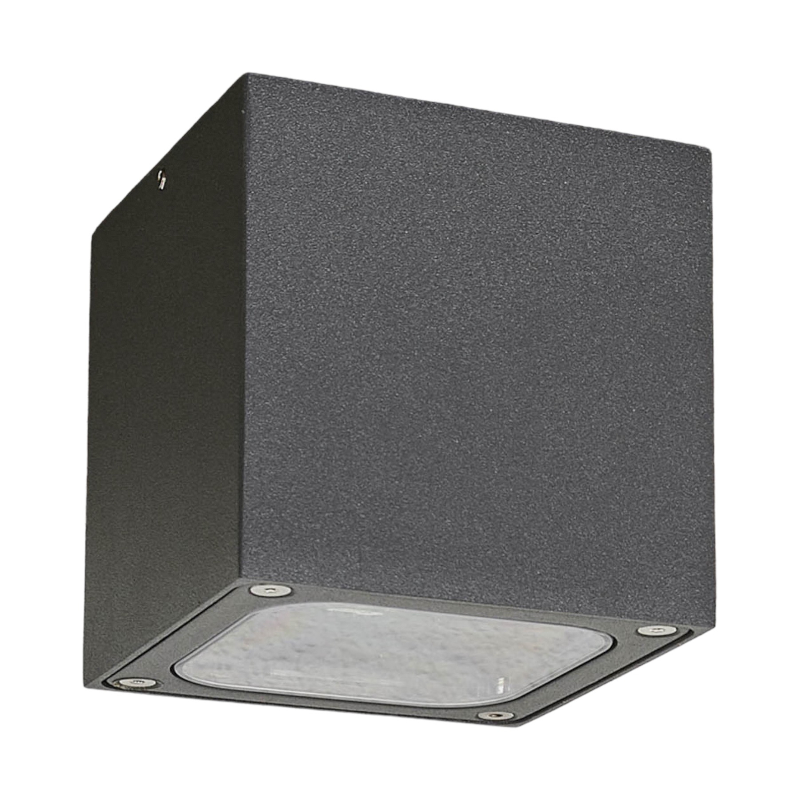 Tanea outdoor cubic LED outdoor ceiling lamp, IP54