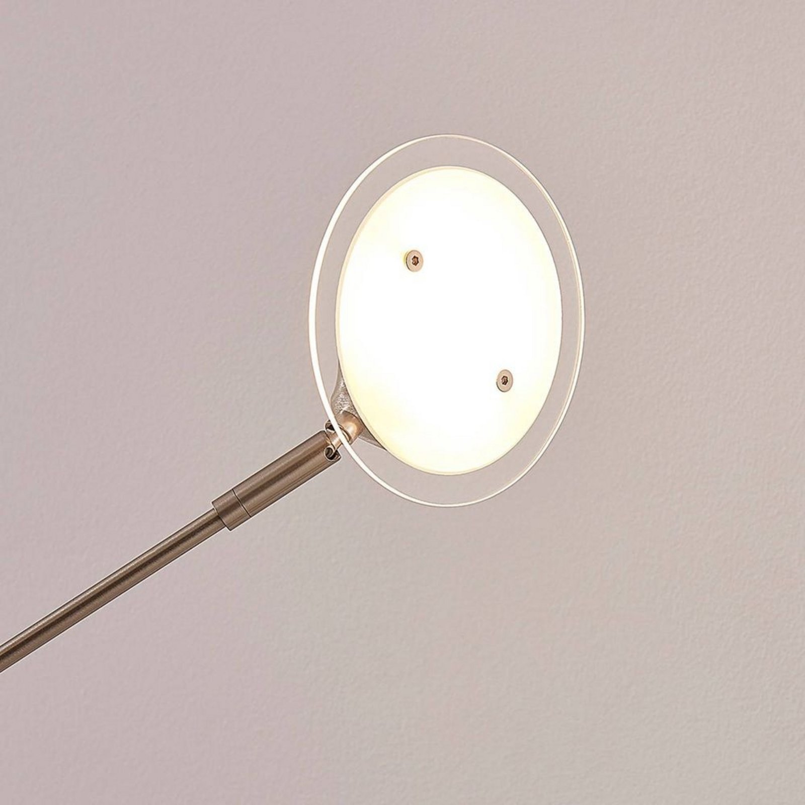 Anea 3 Lampadar Nickel/White - Lindby