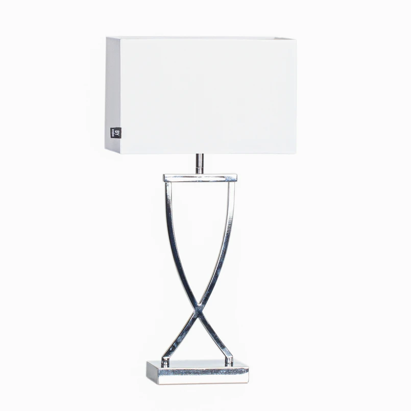 By Rydéns - Omega Lampe de Table Chrome/White