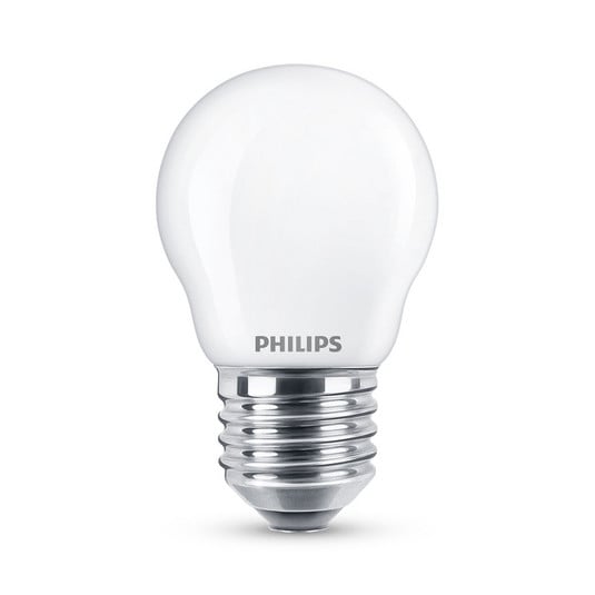 Κλασικός λαμπτήρας LED Philips E27 P45 6,5W ματ 4.000K