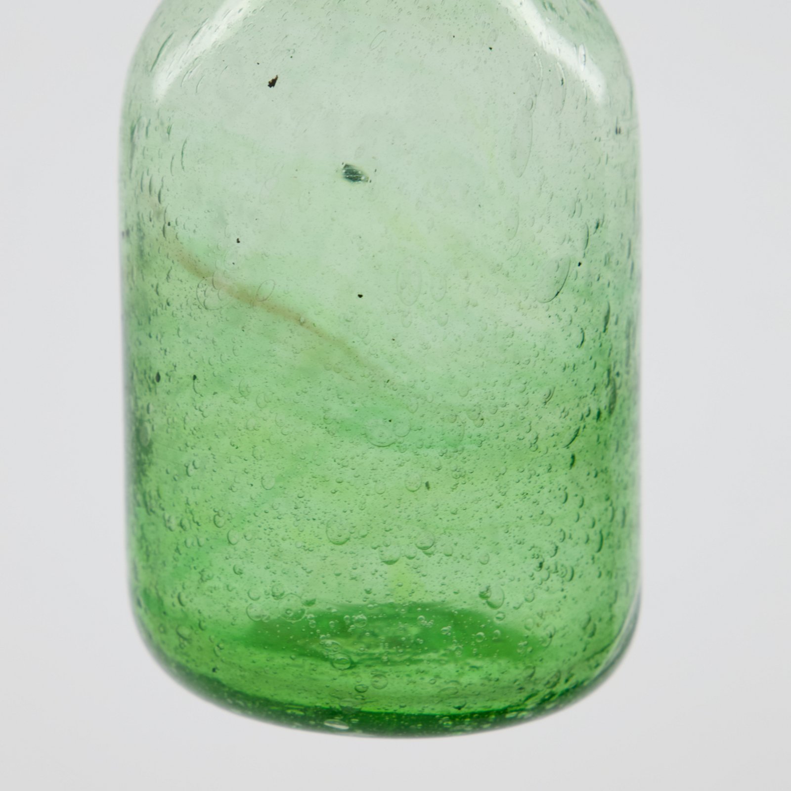 Plea Váza zelená sklenená výška 12 cm sada 3 ks - House Doctor