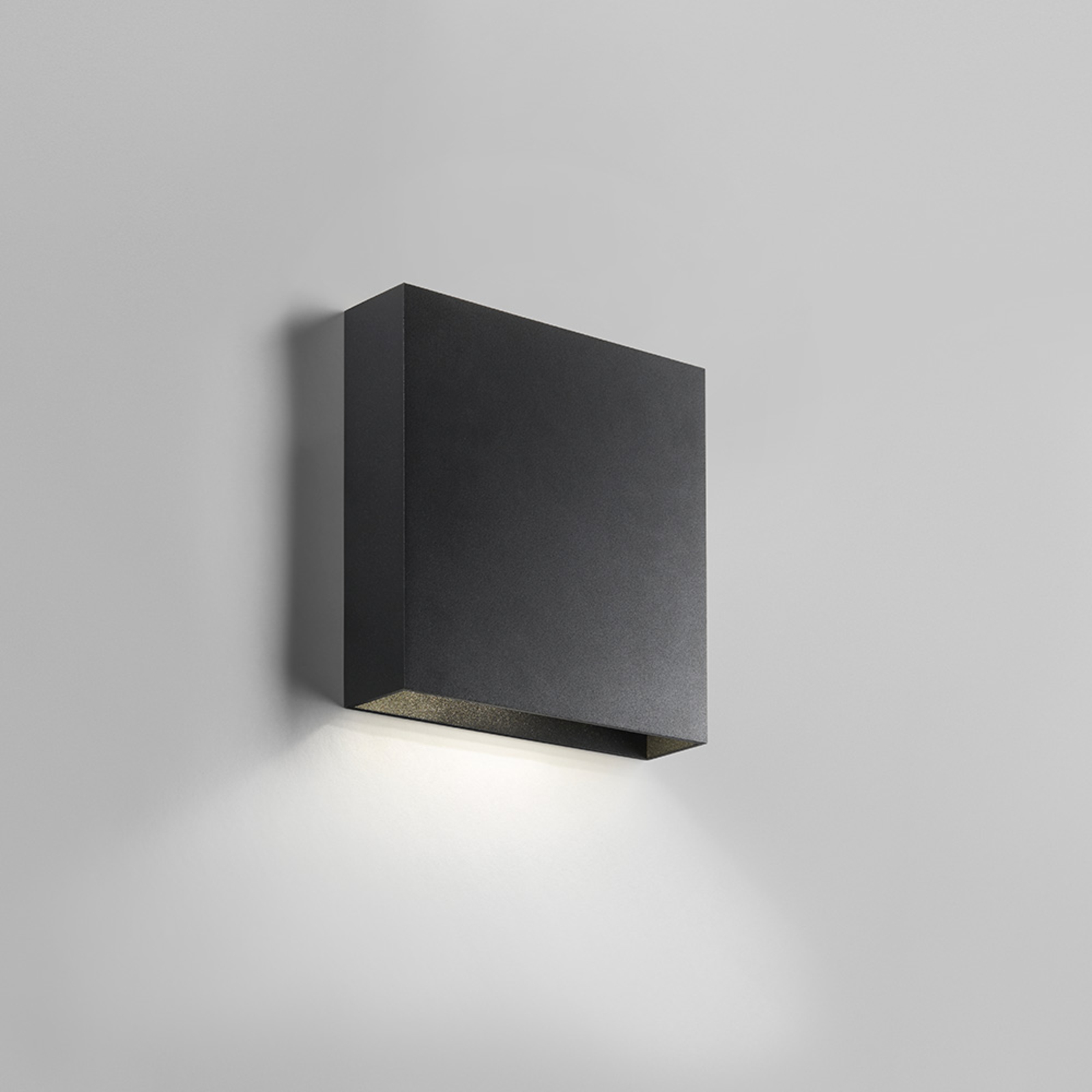 Compact W2 Aplique de Pared LED Down 3000K  Negro - LIGHT-POINT