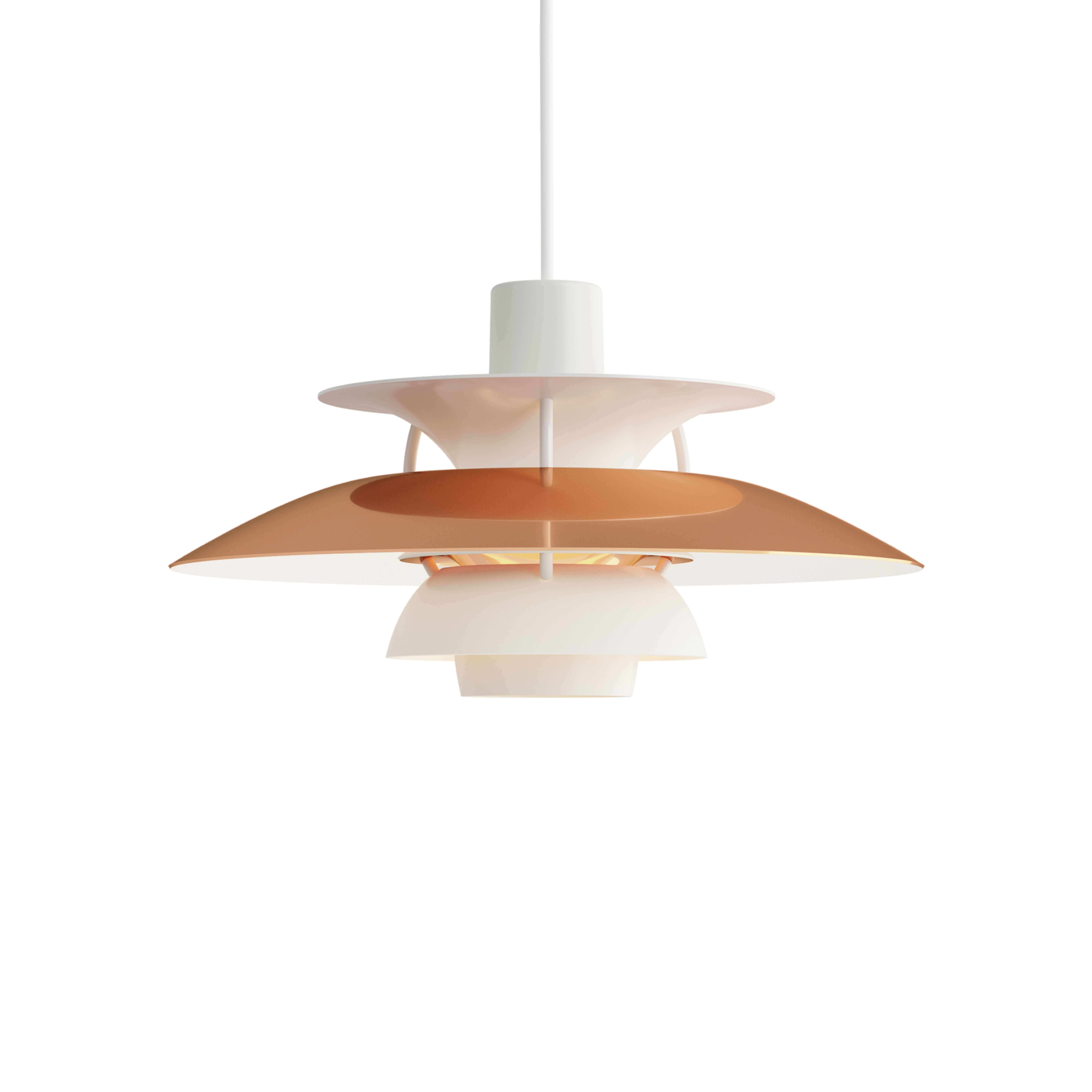 PH 5 300 Pendelleuchte Copper - Louis Poulsen