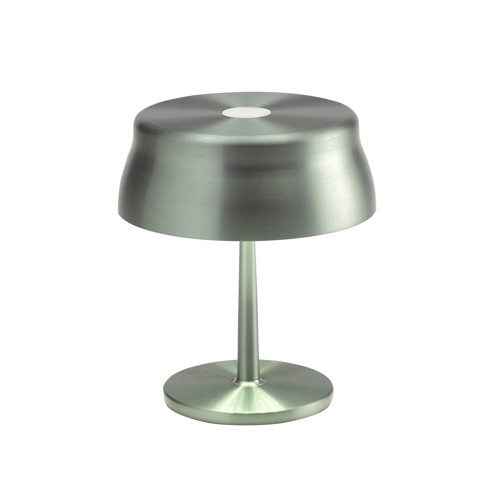 Zafferano Sister Light mini accu-tafellamp groen voor woonkamer / eettafel - modern - Aluminium - tafellamp terraslampen - buitenlamp - dimbaar