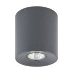 Orion downlight, round, graphite, GU10