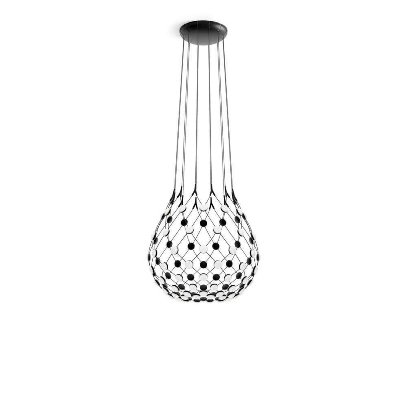 Mesh Taklampa Ø80xH60 Phase 4m Black Luceplan - Vardagsrum - Plast | Produkter - Taklampor | Lampspecialisterna