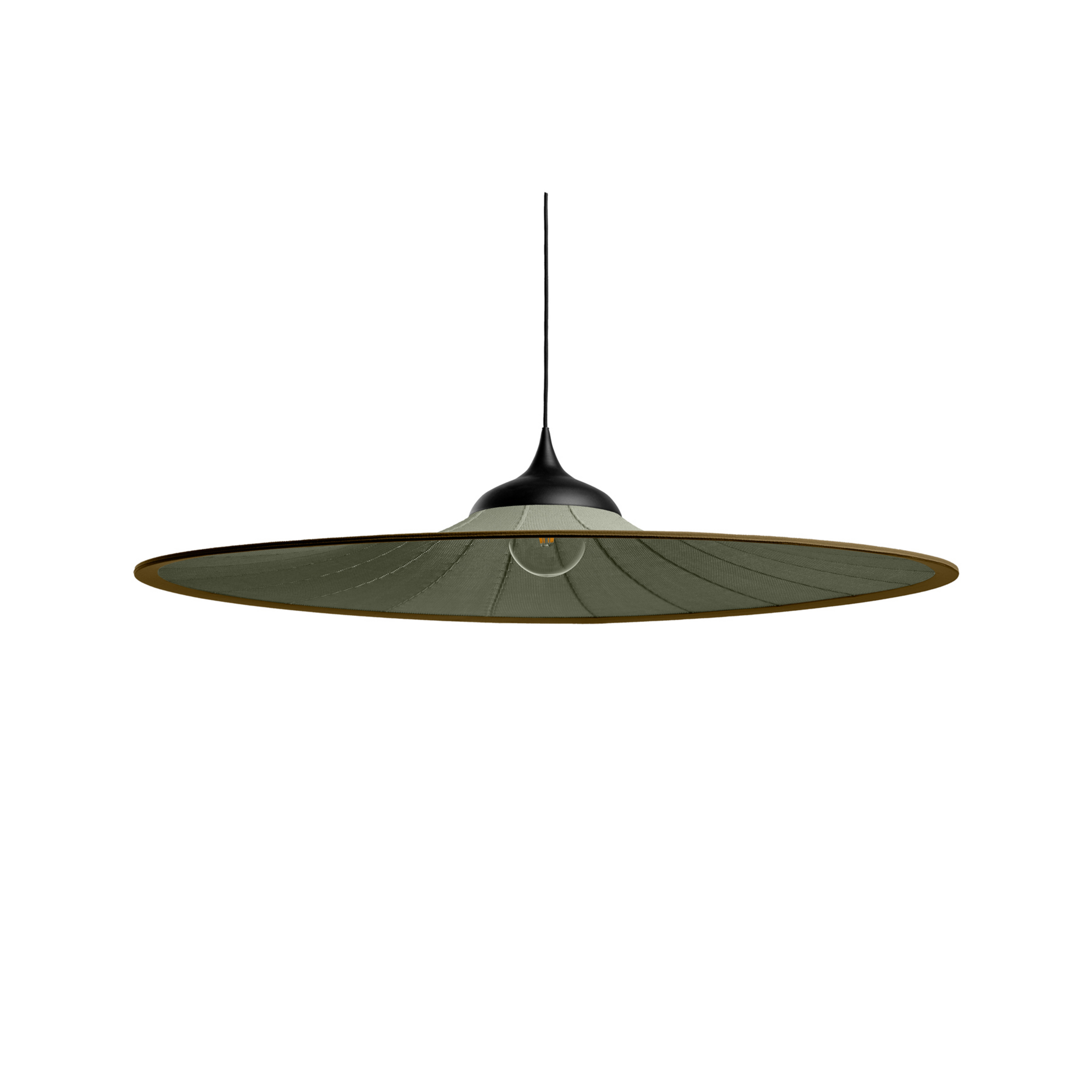 Easy Light Bloom rippvalgusti, IP20, Ø 120 cm, oliivroheline