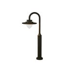 Borne lumineuse LED Texas, IP54, couleur graphite, hauteur 80 cm