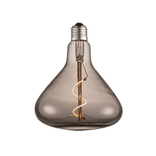 Lucande LED-Lampe E27 Ø14cm 4W 1800K smoke