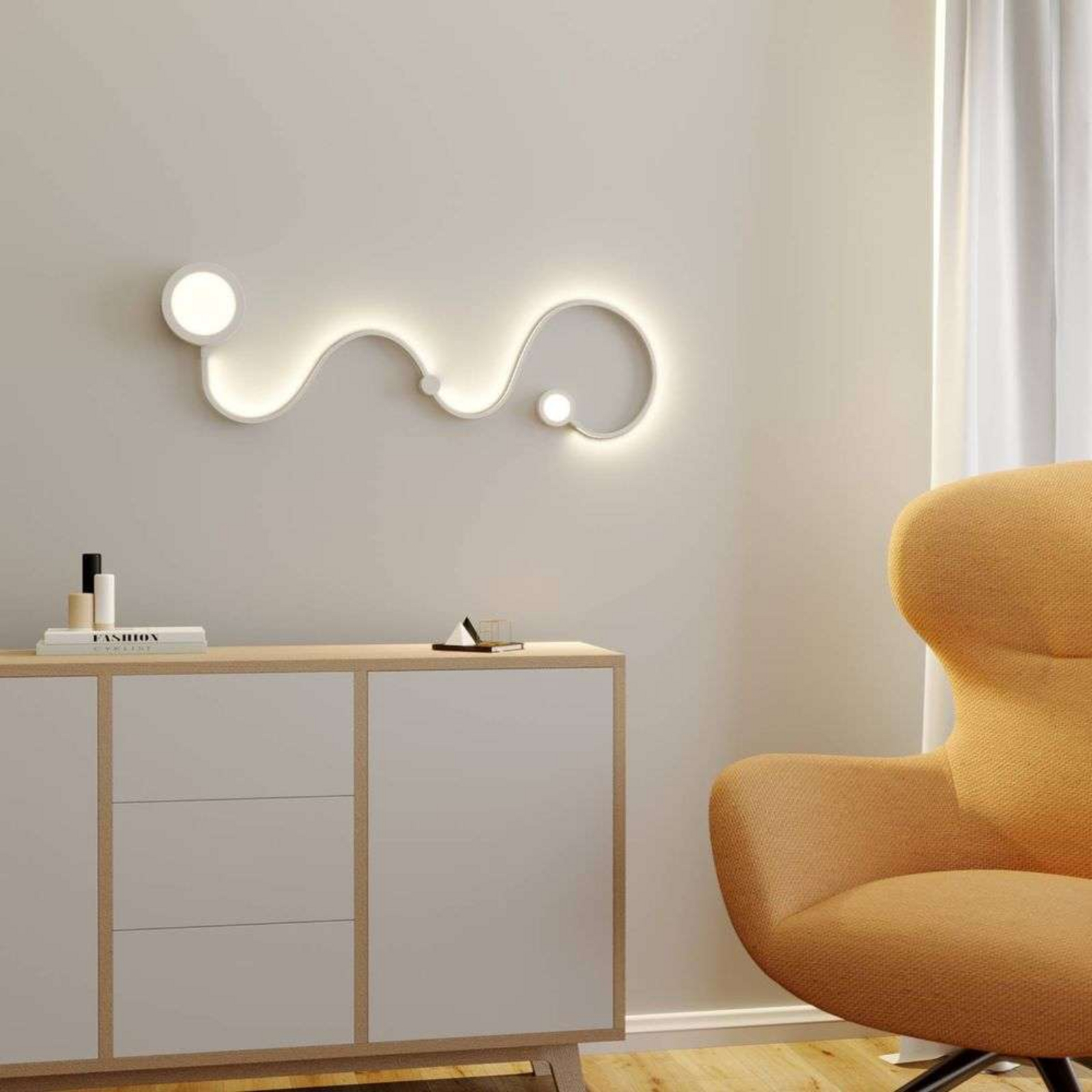 Annegrit LED Nástenné Svietidlo 20W White - Lindby