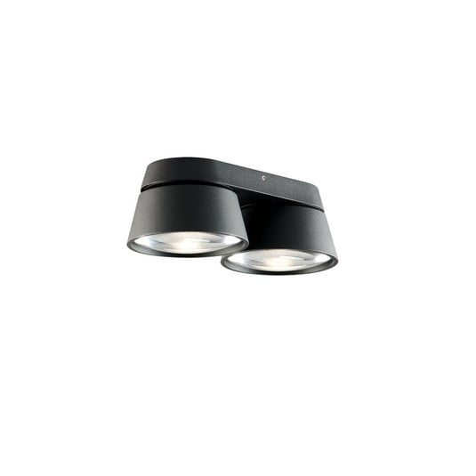 Vantage 2 LED bodové svetlo, čierne, 2-pl., nastaviteľné – Light-Point