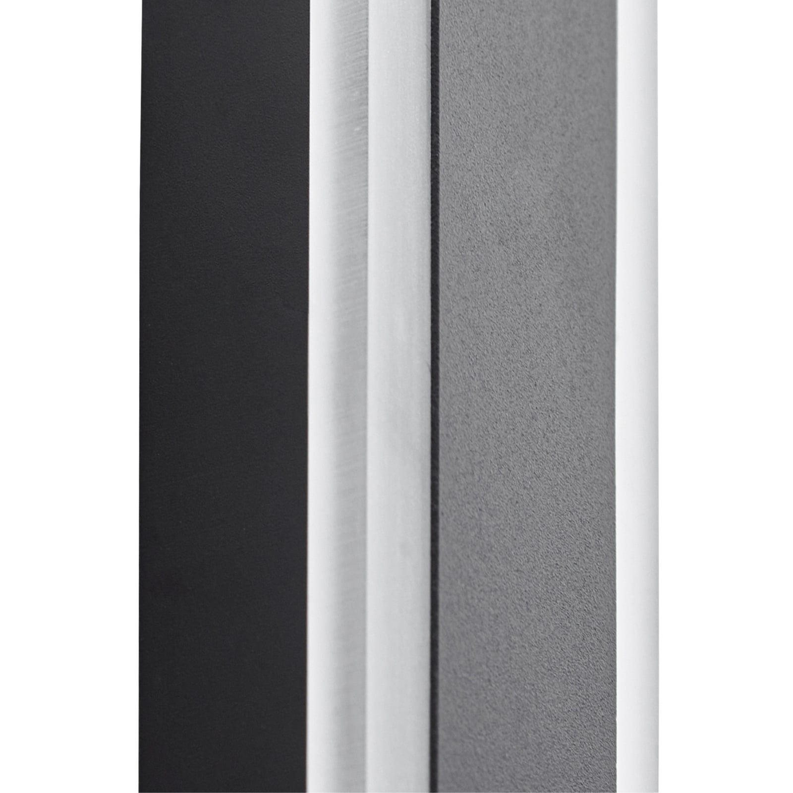 Ilora LED vanjska zidna svjetiljka, CCT, IP65, crna, visina 60 cm, metal -