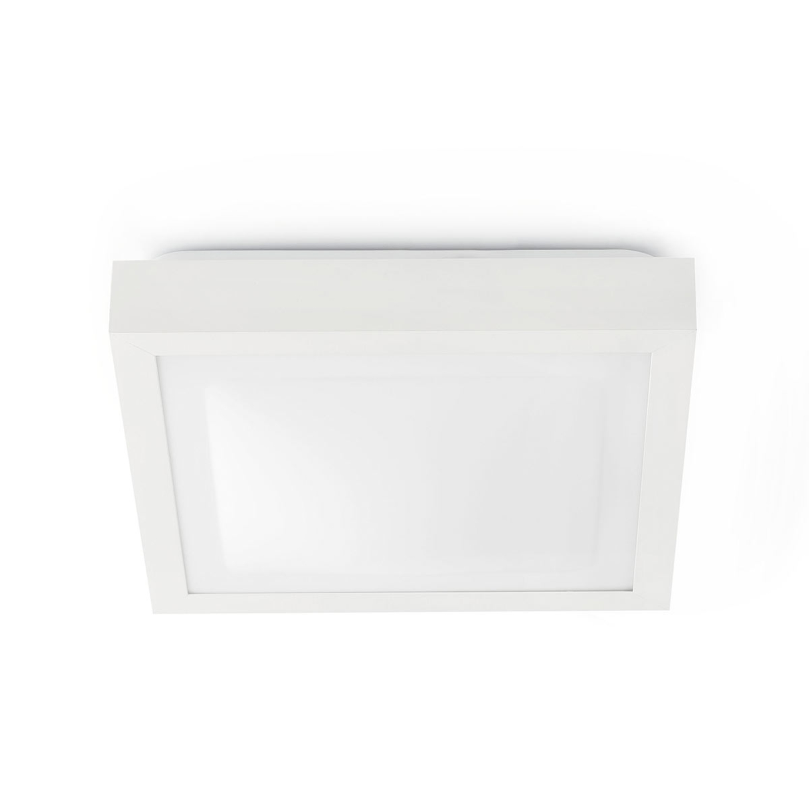 "Tola" vonios kambario lubinis šviestuvas, 27 x 27 cm, baltas