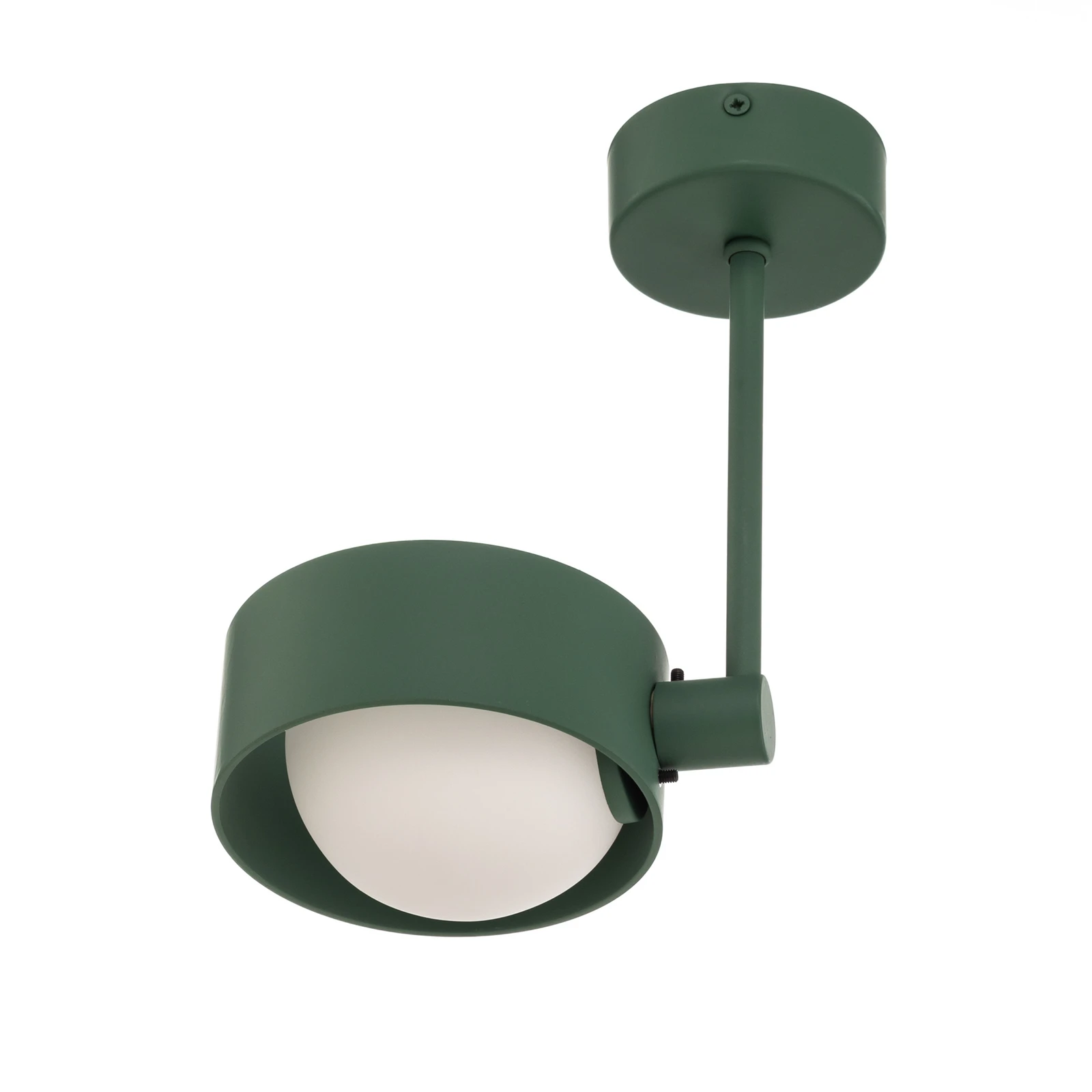 Plafoniera Mado, 1 luce, verde