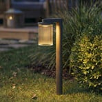 Bornă luminoasă LED pentru iluminat căi de acces Lucande Bee-G, antracit, 60