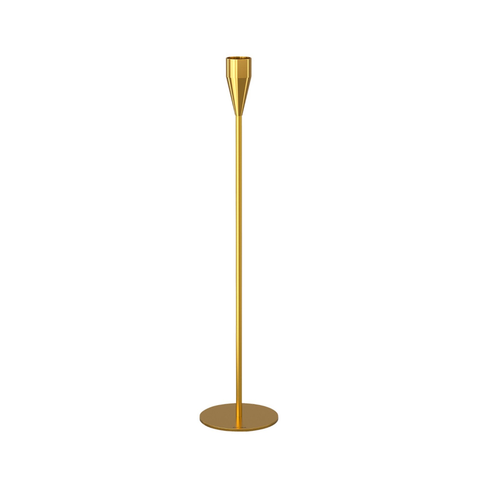 Saturn Candle Holder H36 Brass - Piet Hein