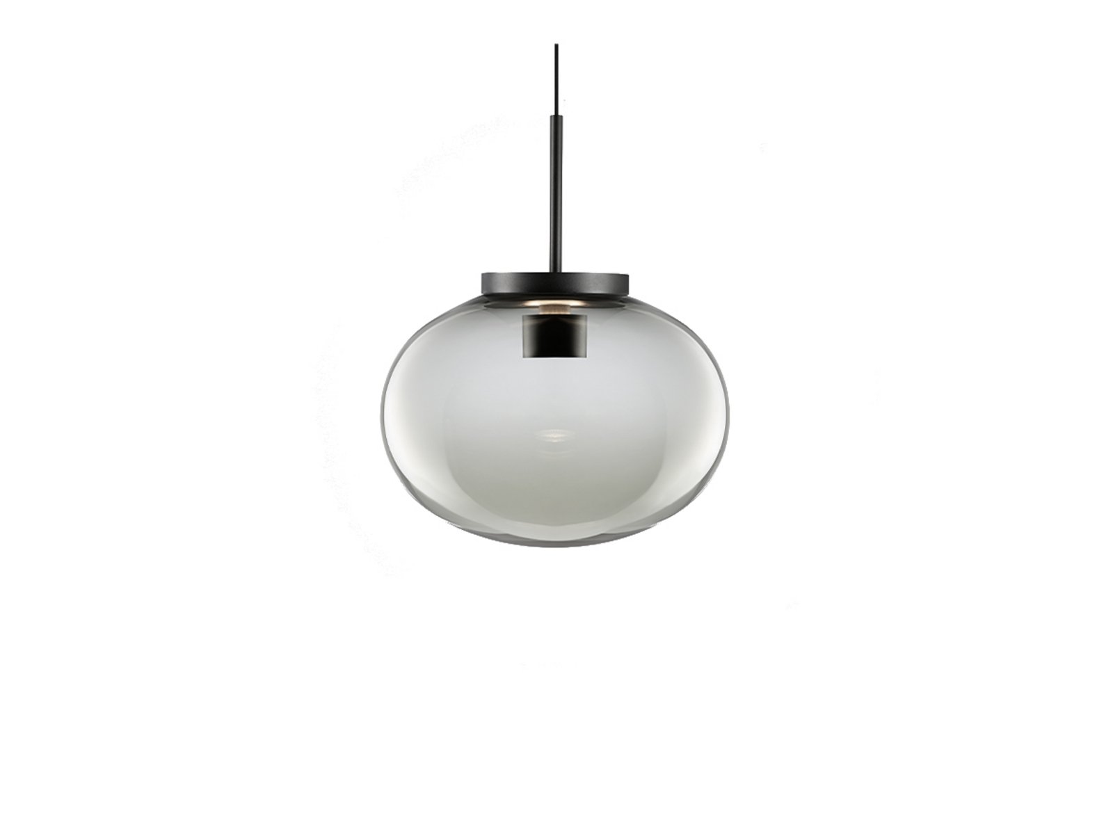 Blow S370 LED 3000K Pendant Smoke/Black - LIGHT-POINT