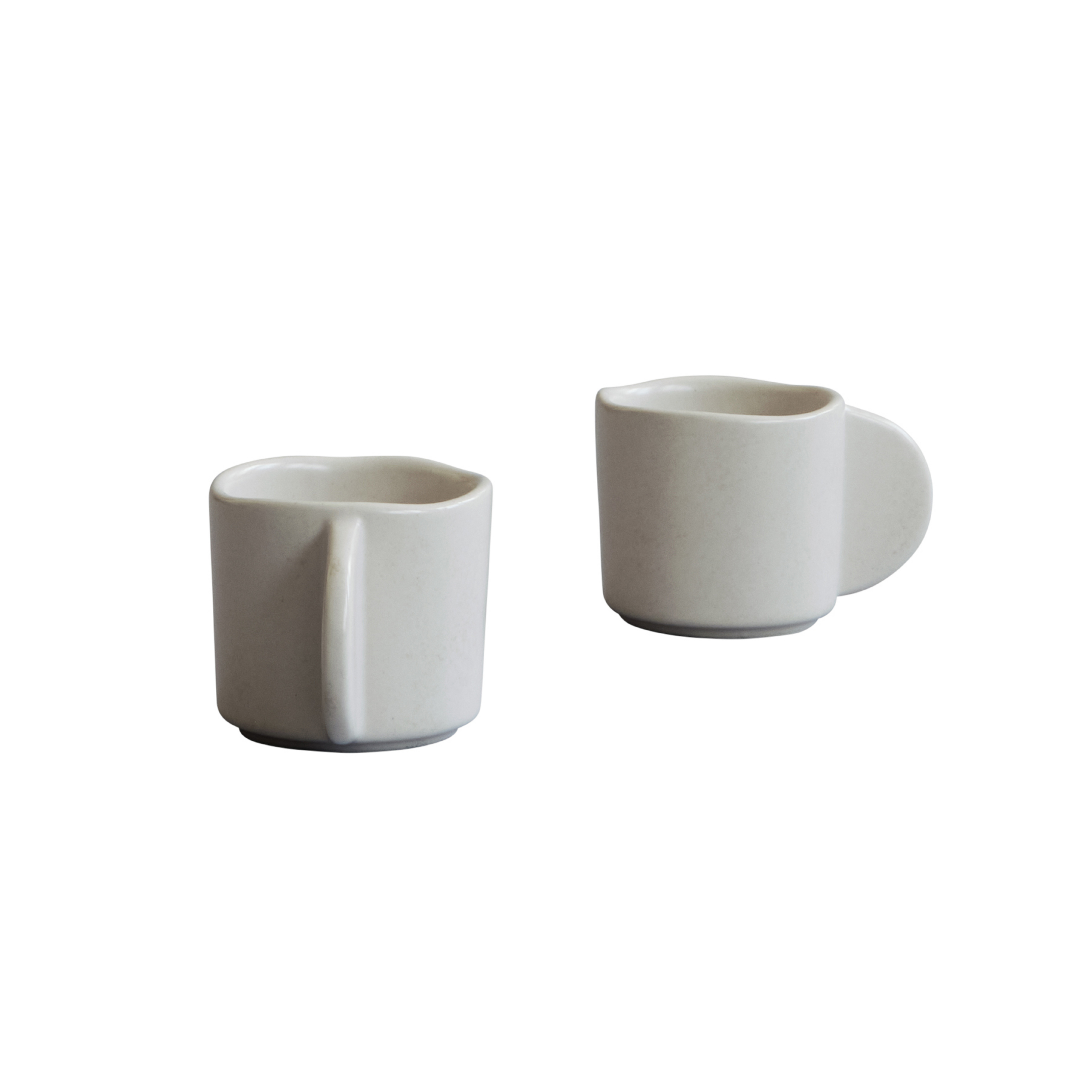 Tazza da caffè Native, 6 cm, set da 2, bianca - 101 Copenhagen