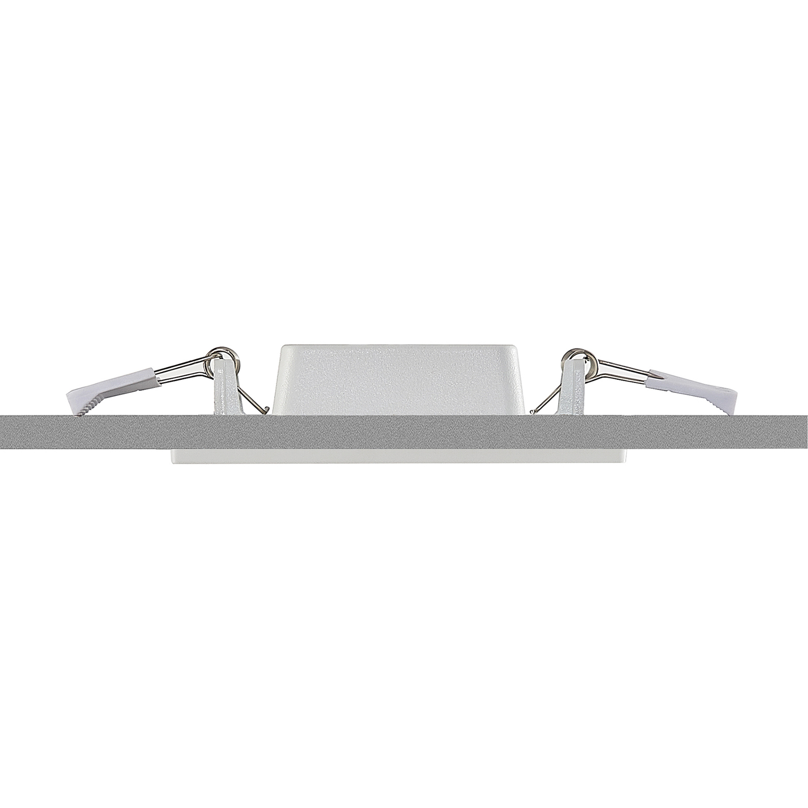 Prios Helina LED-Einbaulampe, weiß, 11,5 cm