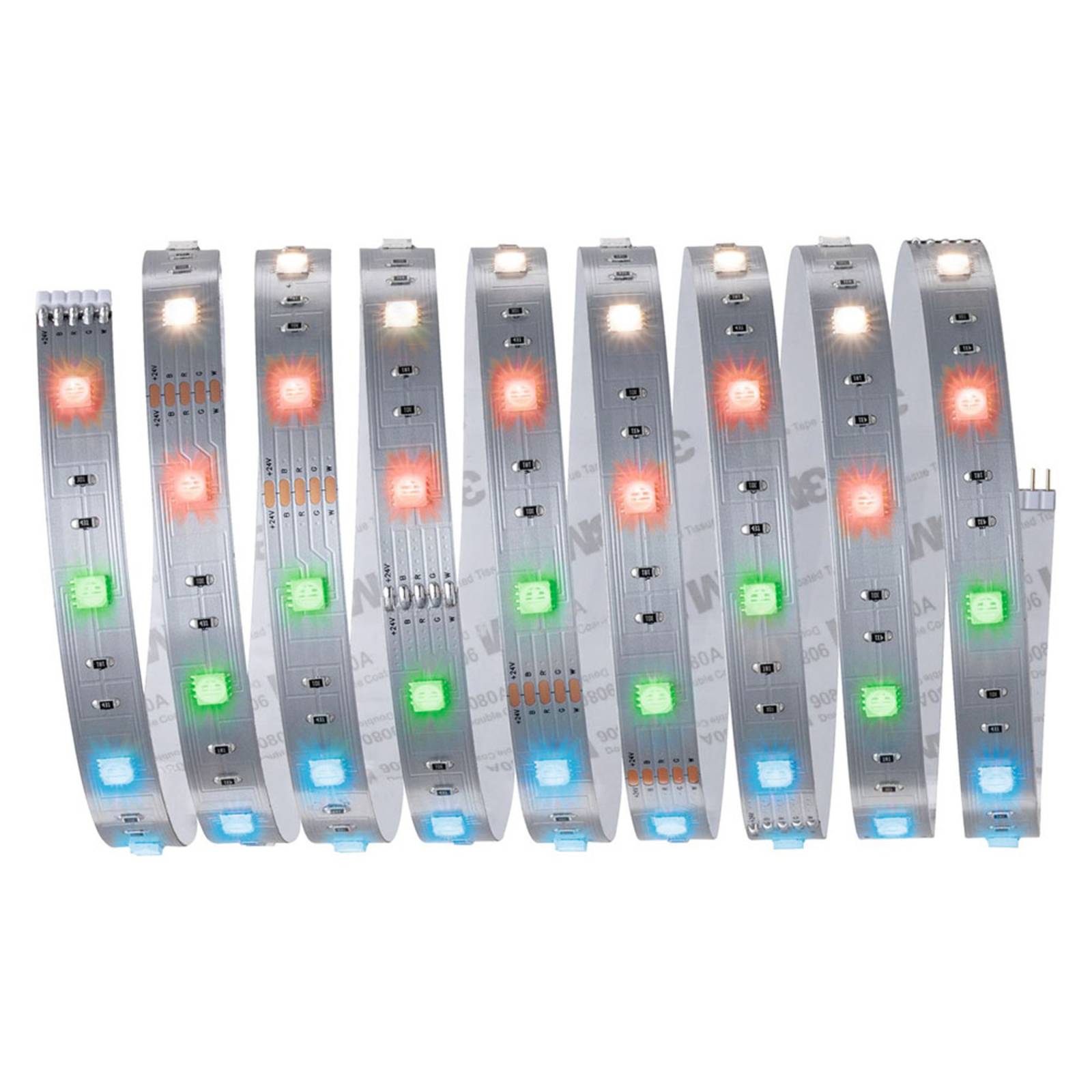 Paulmann MaxLED 250 extension Ip20 Rgbw 2.5 m - Living / Dining Room - Furniture Strip Light - dimmable - Silver