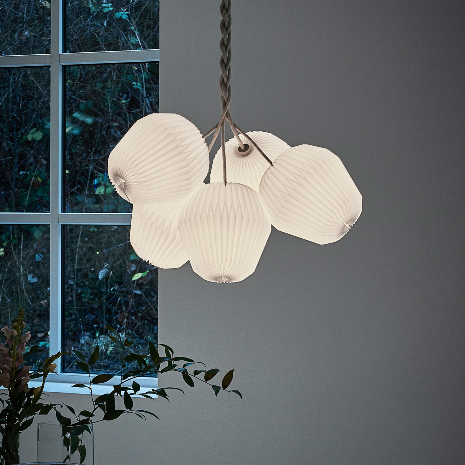 LE KLINT The Bouquet Suspension à 5 lampes Ø55cm