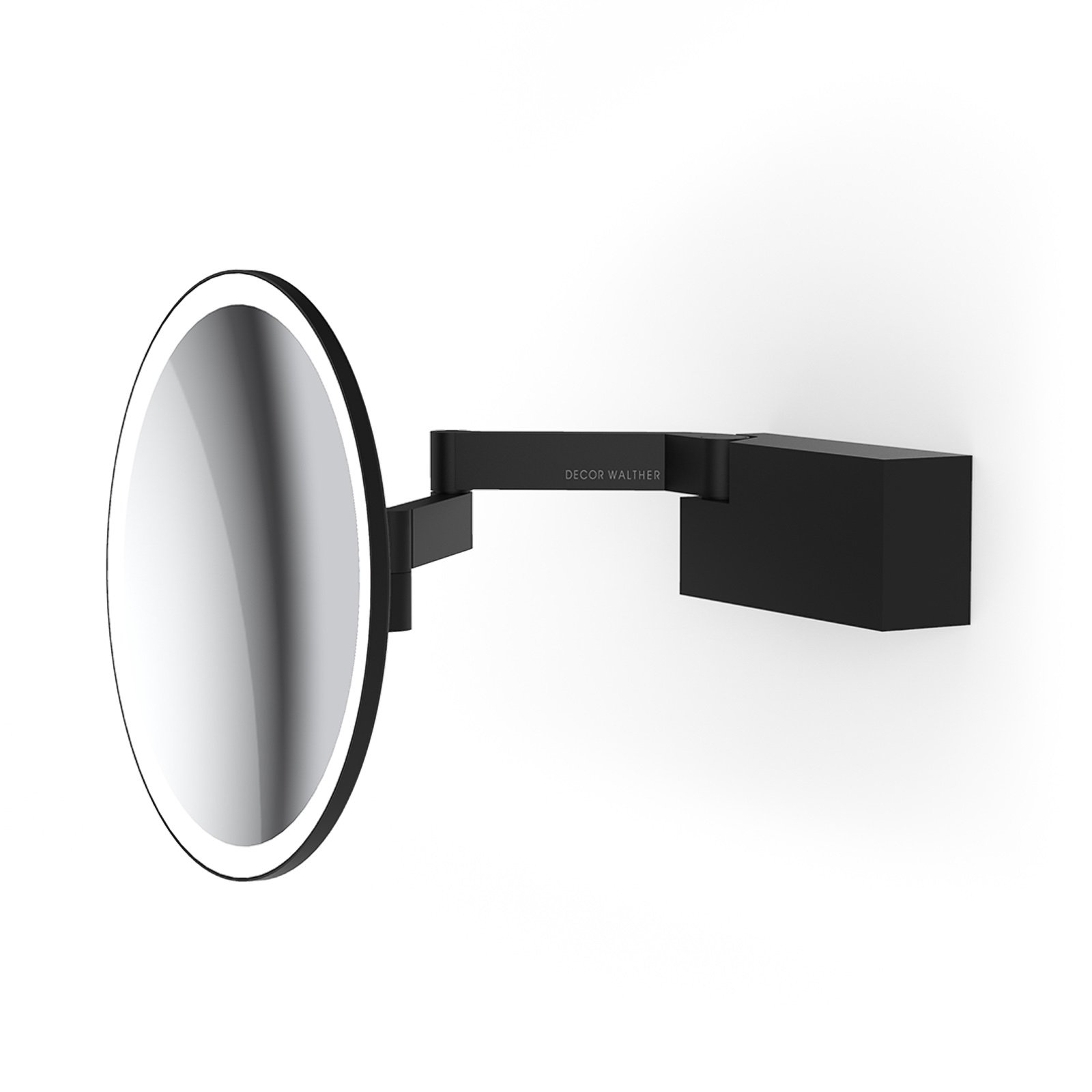 Decor Walther Vision R LED zrkadlo čierna