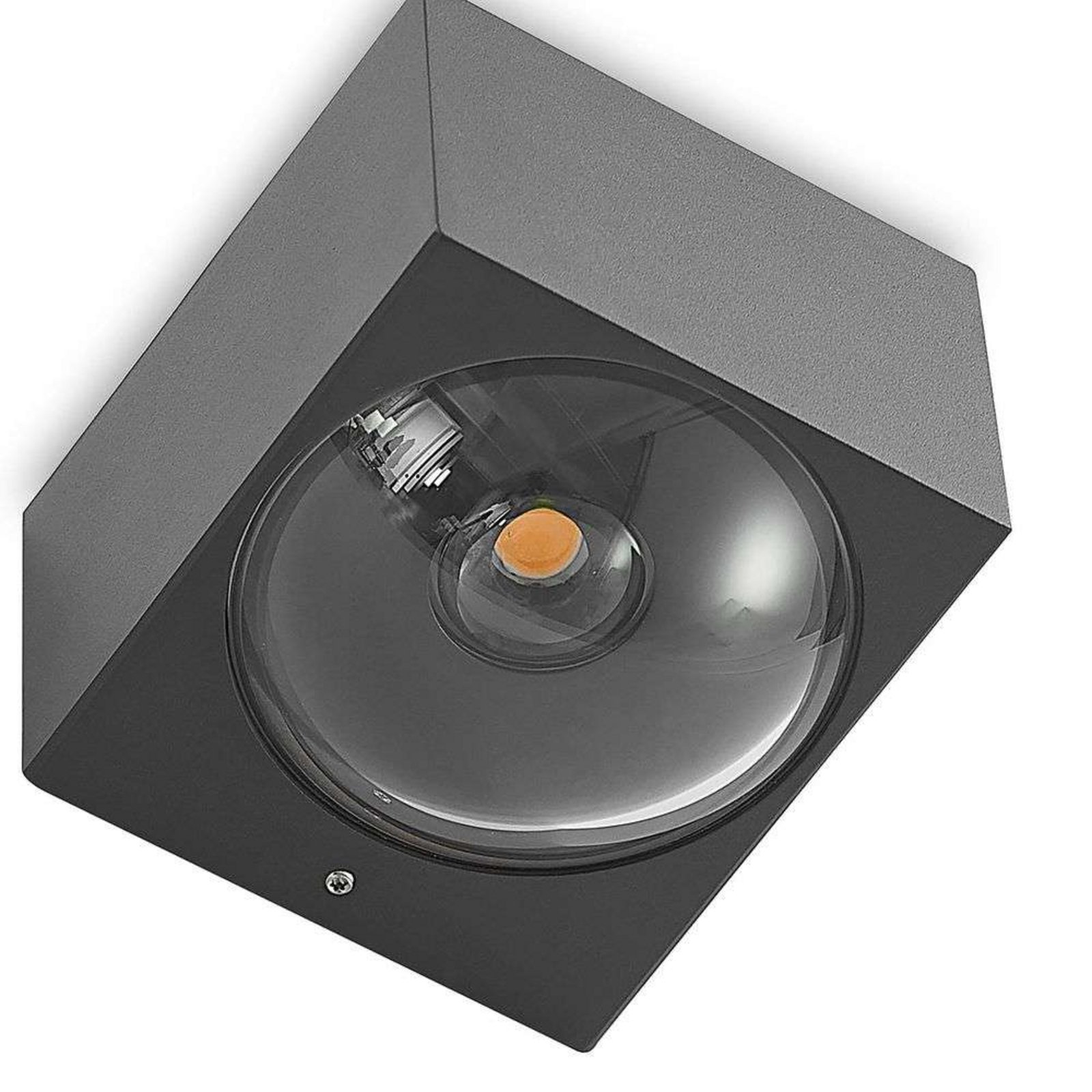 Almos LED Down OutdoorWall Lamp Dark Grey - Lucande
