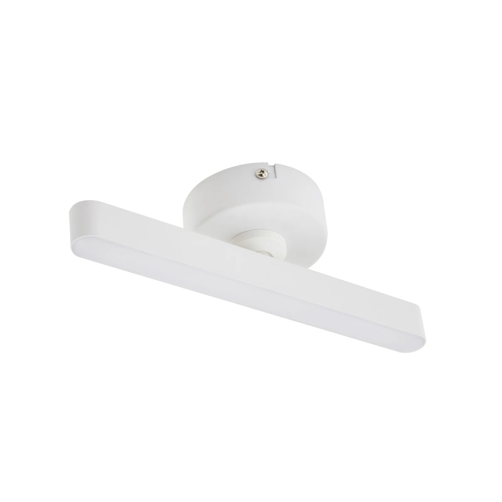 Projetor LED Lindby Eldrin, branco, 1 lâmpada, fita luminosa