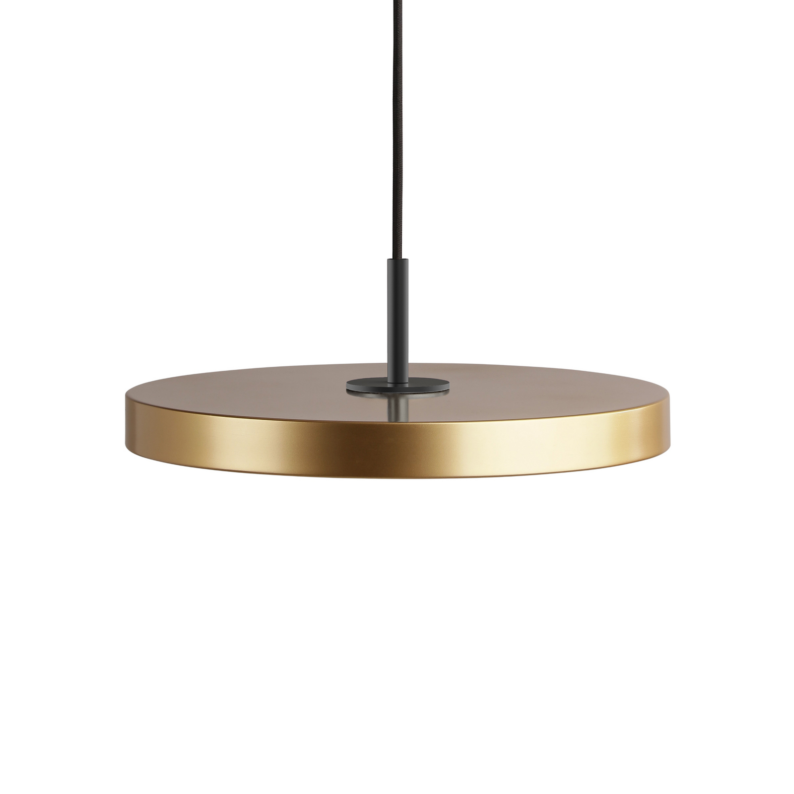 Asteria Mini LED hanging light, brass-coloured, Ø 31 cm - UMAGE