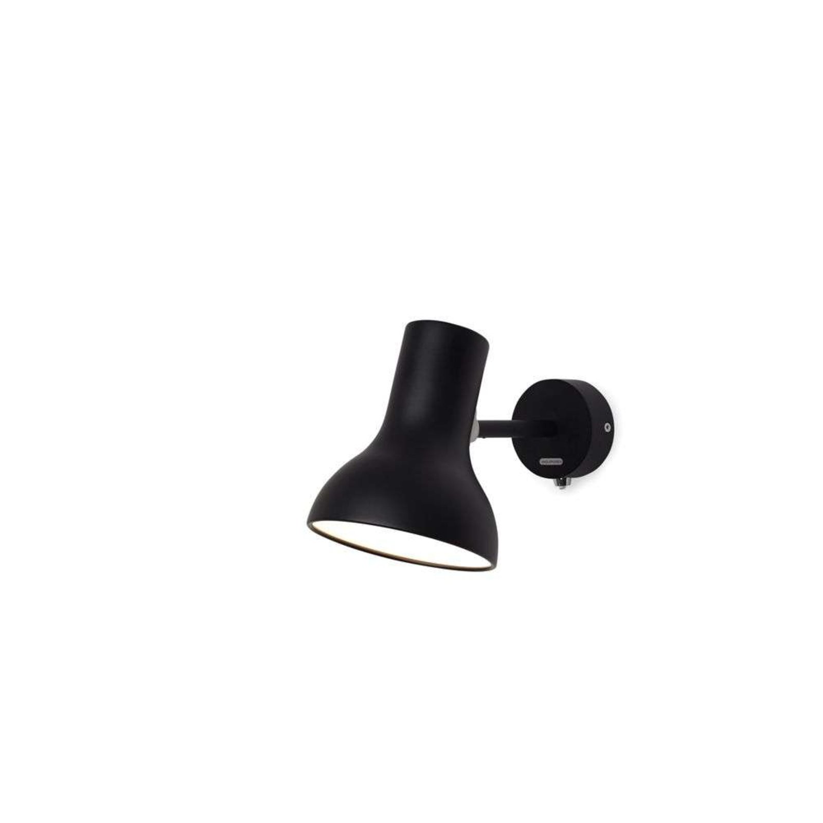 Type 75 Mini Candeeiro de Parede Jet Black - Anglepoise