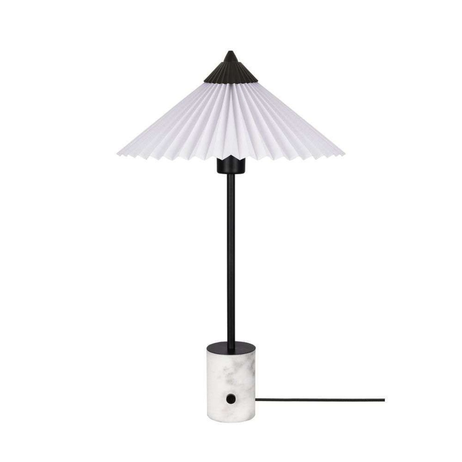 Matisse Stolní Lampa Black/White - Globen Lighting