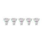 Arcchio LED-lampa GU10 2,5W 2700K 450lm glas set om 5