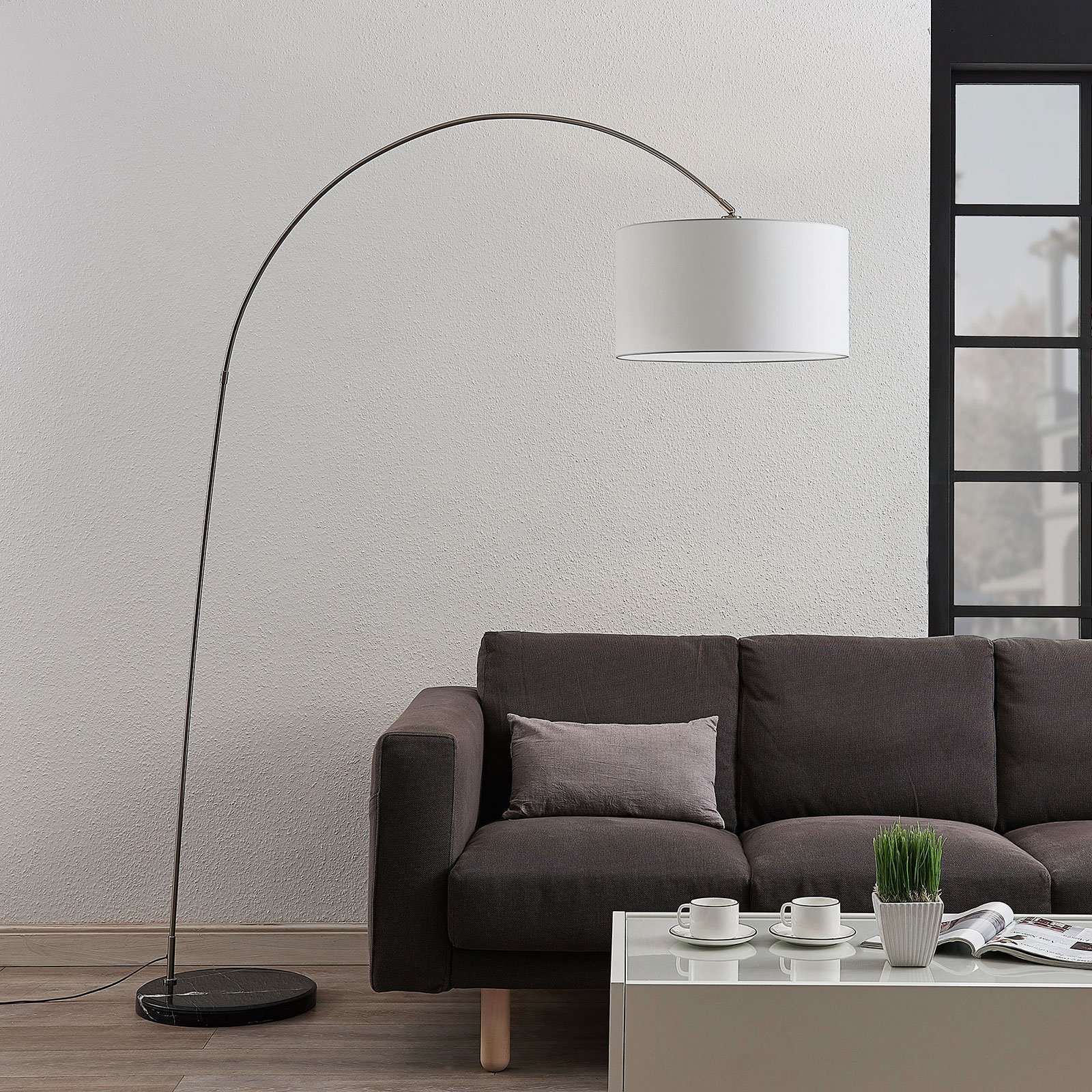 Belinda Piantana White/Nickel - Lindby