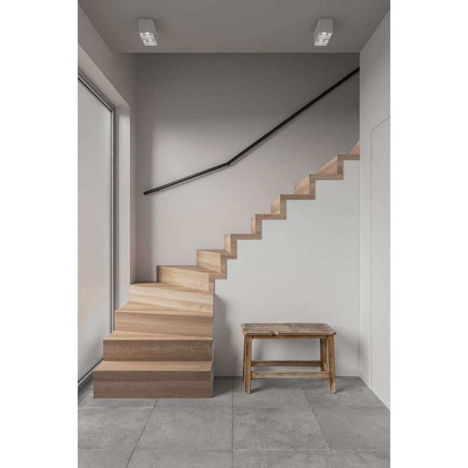 Ethan 2 Plafond White Nordlux - Aluminium