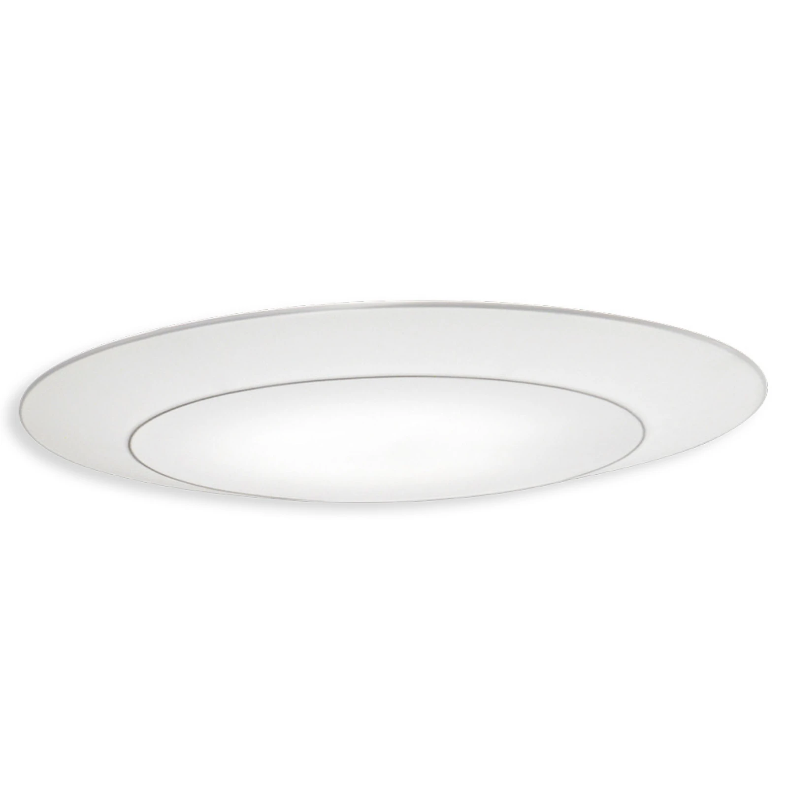 Modo Luce Ring Tonda loftslampe TRIAC hvid Ø65cm
