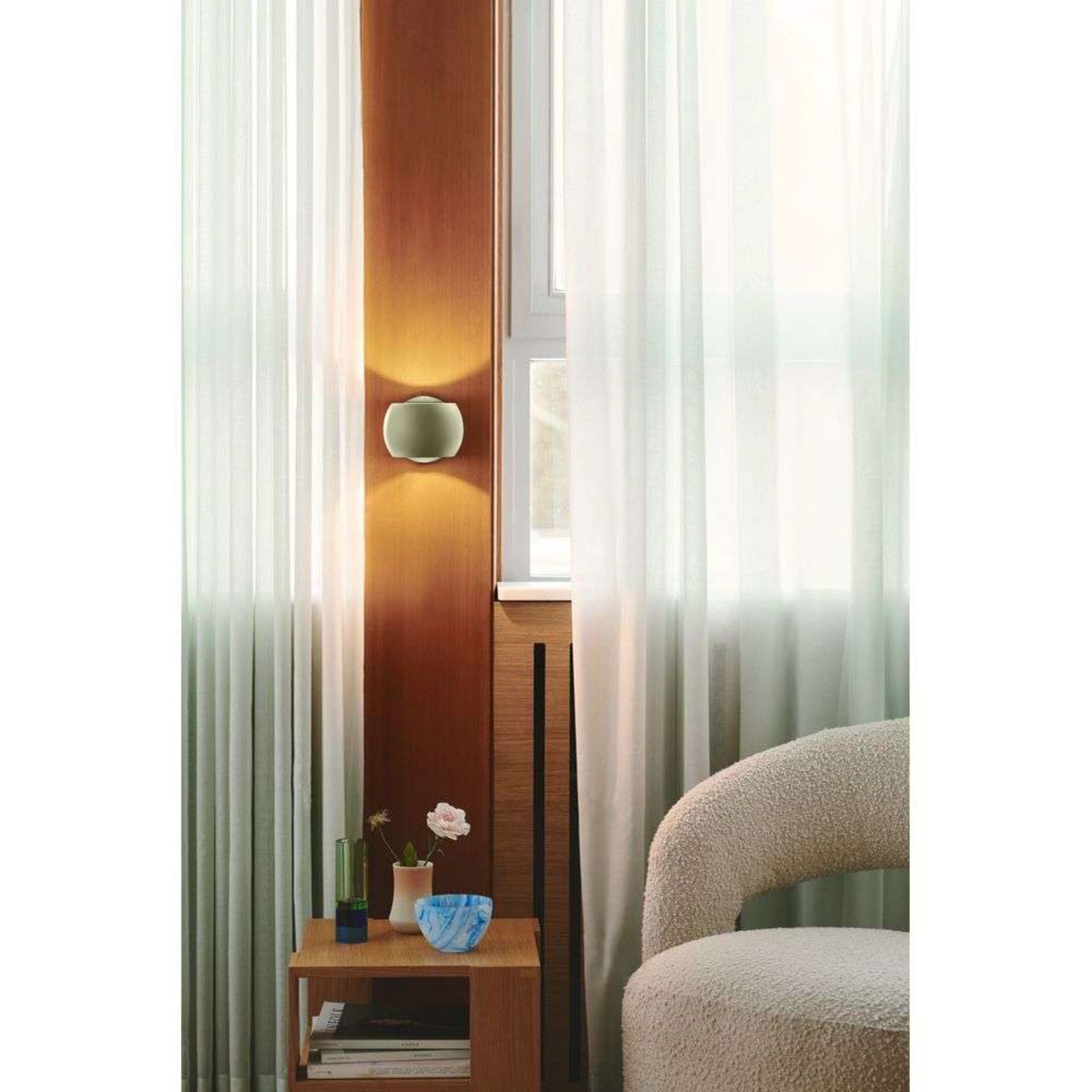 Belir Aplique de Pared Dusty Green - Nordlux