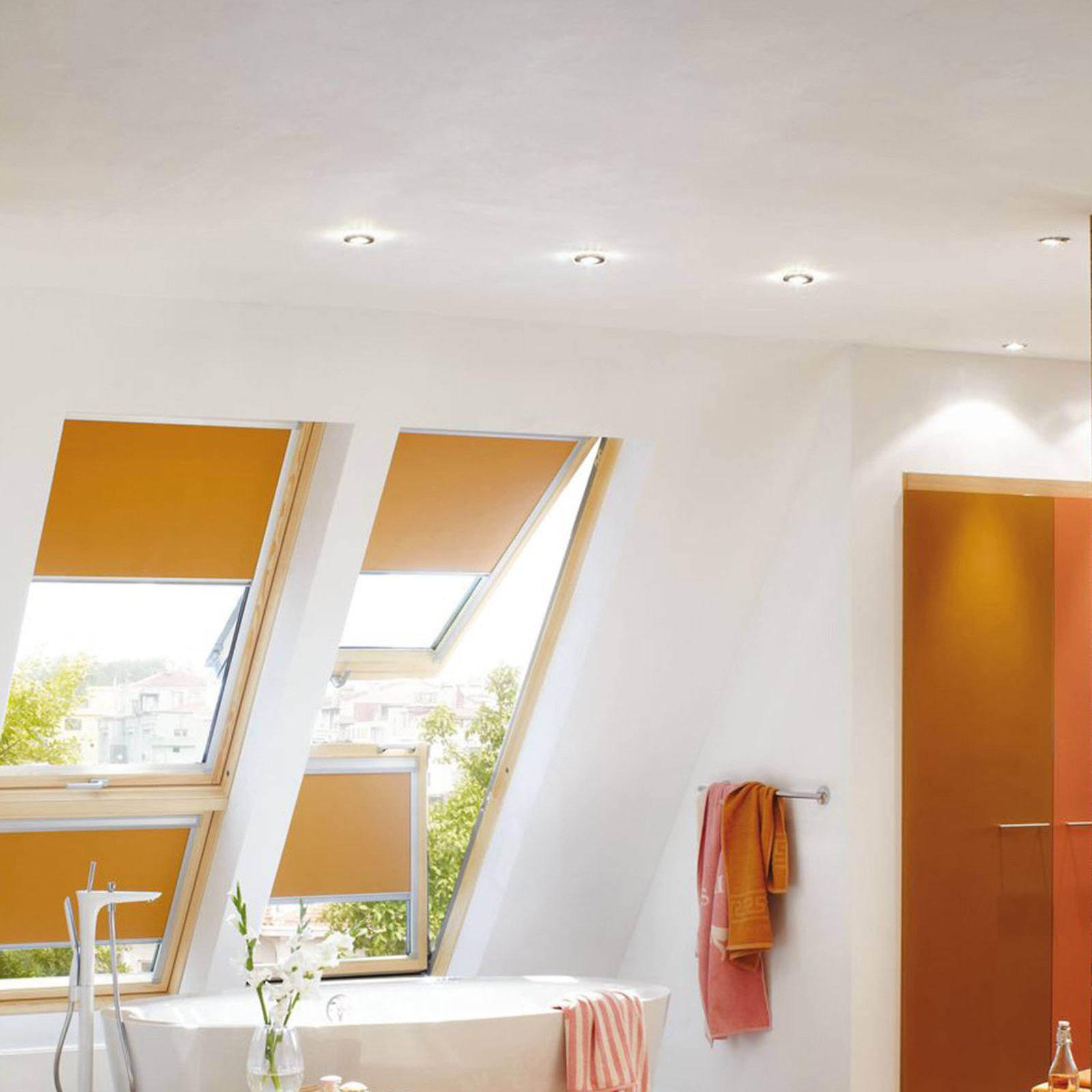 Nova LED recessed spotlight, dimmable, IP65, white - Paulmann