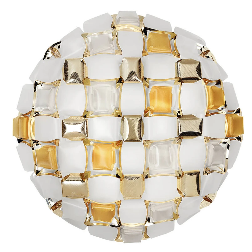 Slamp – Mida Deckenleuchte/Wandleuchte Large Amber
