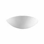 Kolarz Bisquitte applique, bianco, larghezza 35 cm, gesso