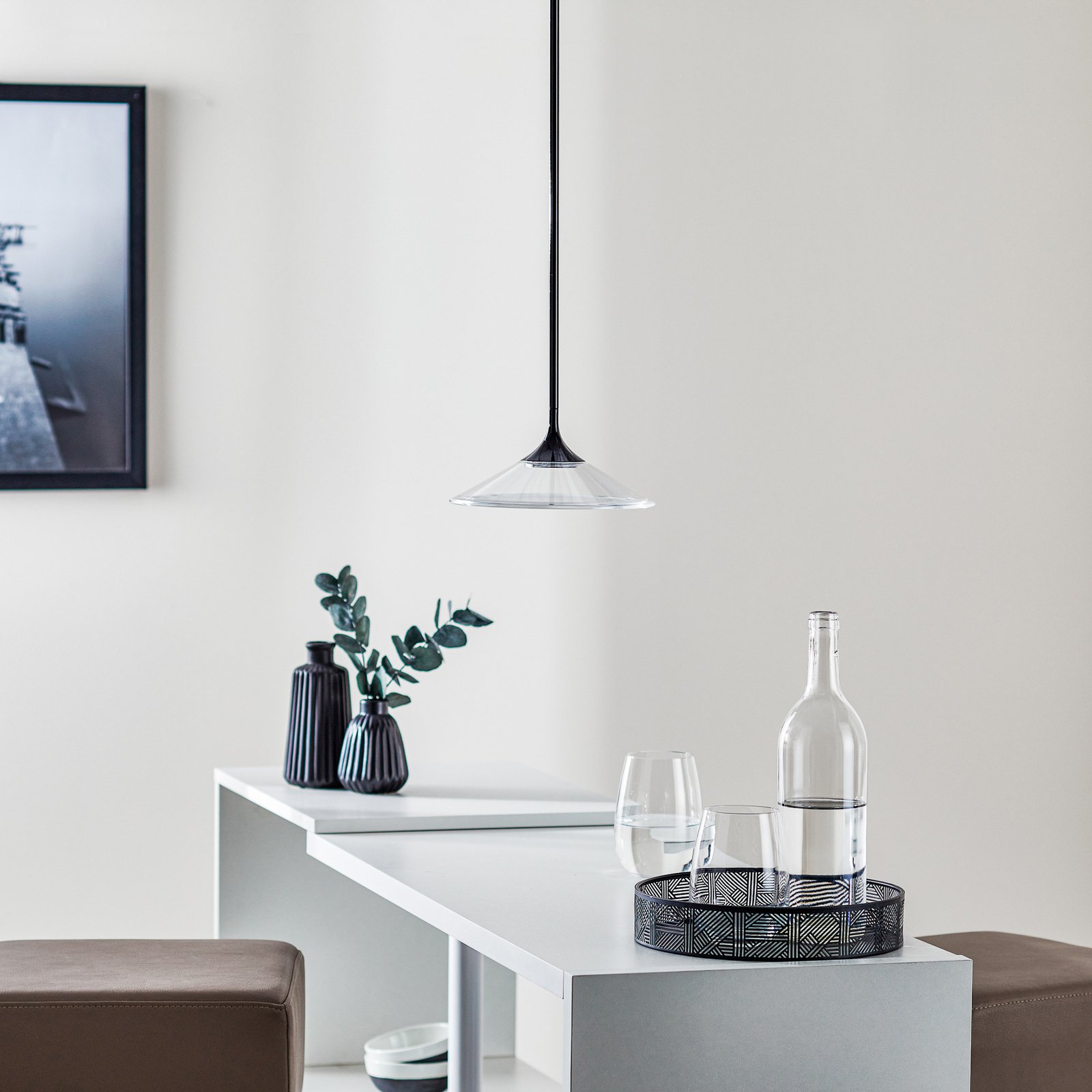 Orsa LED 21 Pendant Black - Artemide