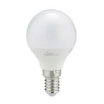 E14 3,5W LED Tropfenlampe, warmweiß, opal