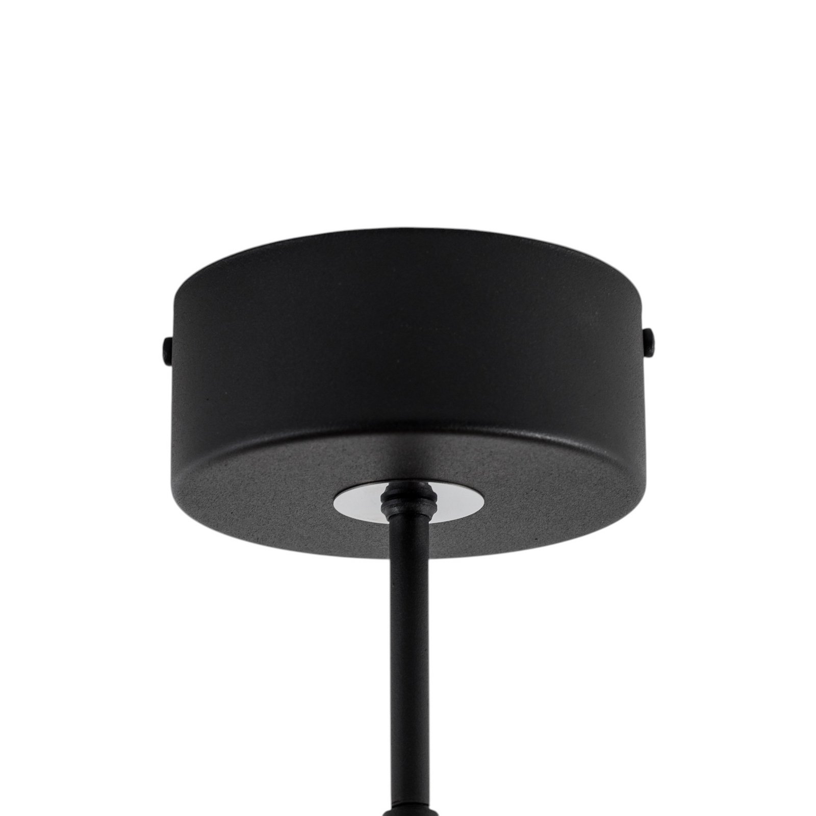 Plafonnier Vento, noir/doré, métal, Ø 40 cm, E27