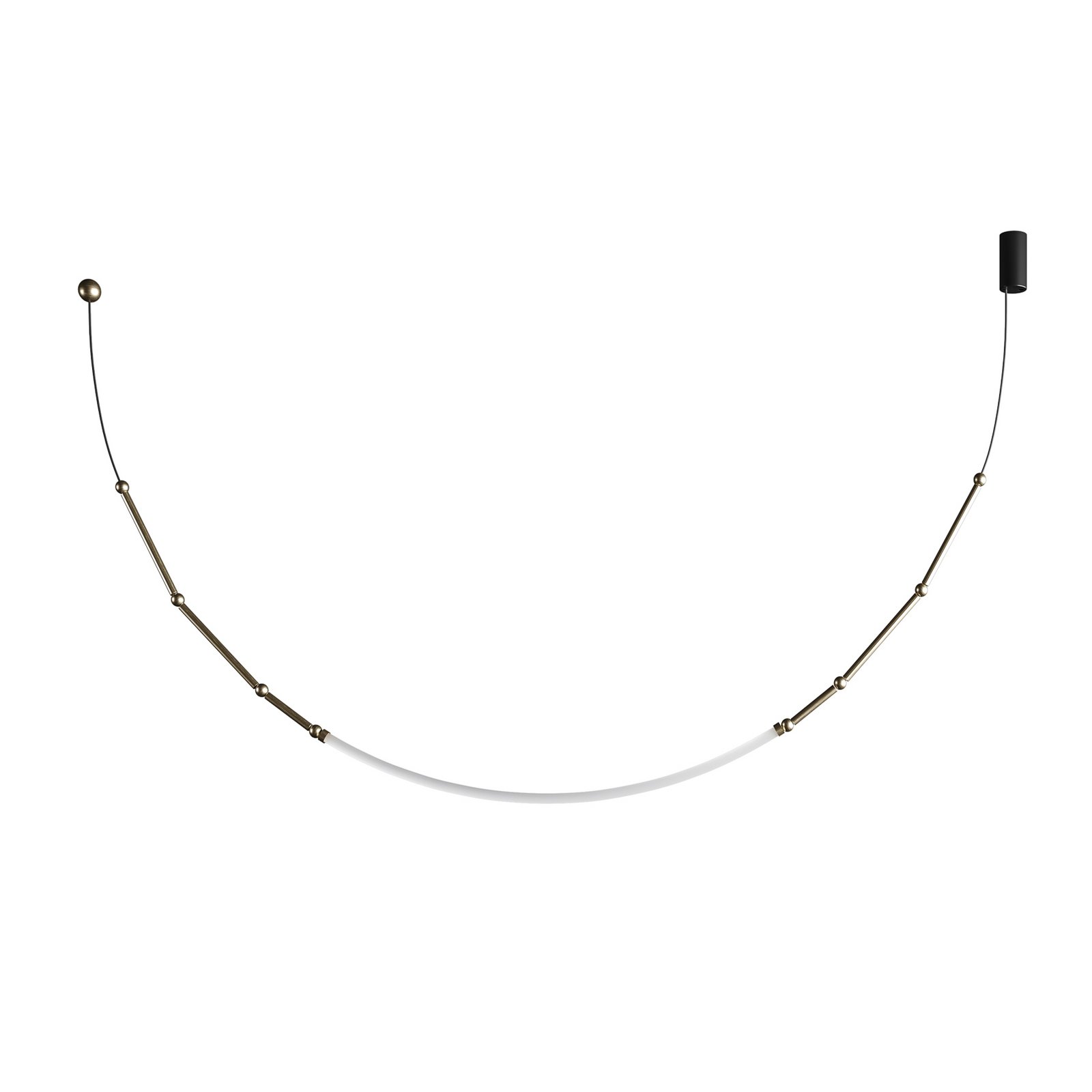 Karman Leda LED-Hängelampe IP65 1-flammig bronze