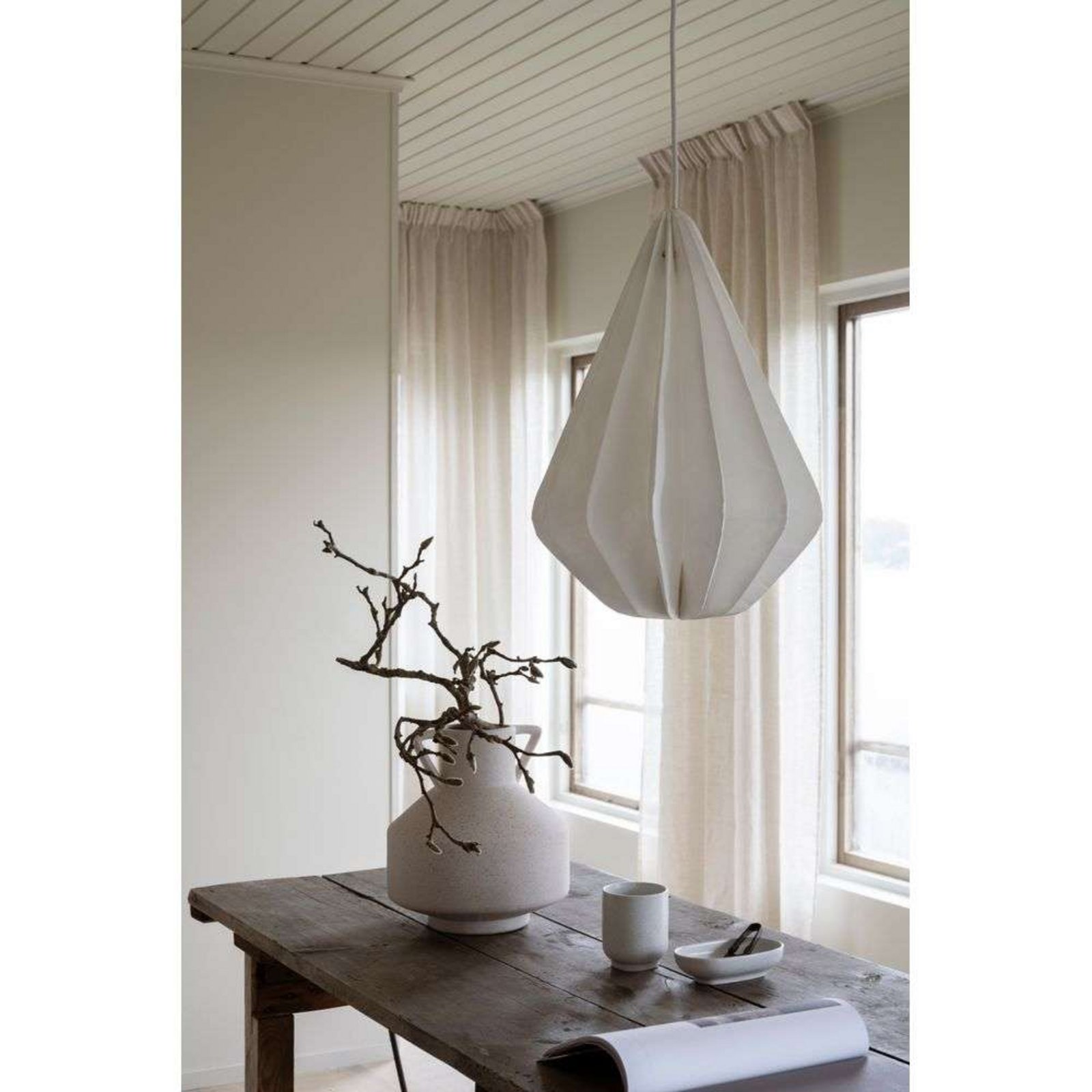 Pinecone Candeeiro Suspenso White - Watt & Veke